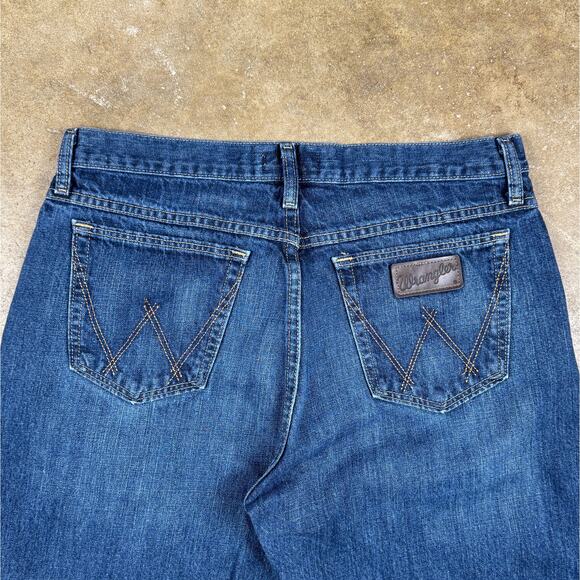 Wrangler 20X Men’s Straight Leg Jeans 32x30 Blue Heritage Denim Made in Mexico - Picture 6 of 14